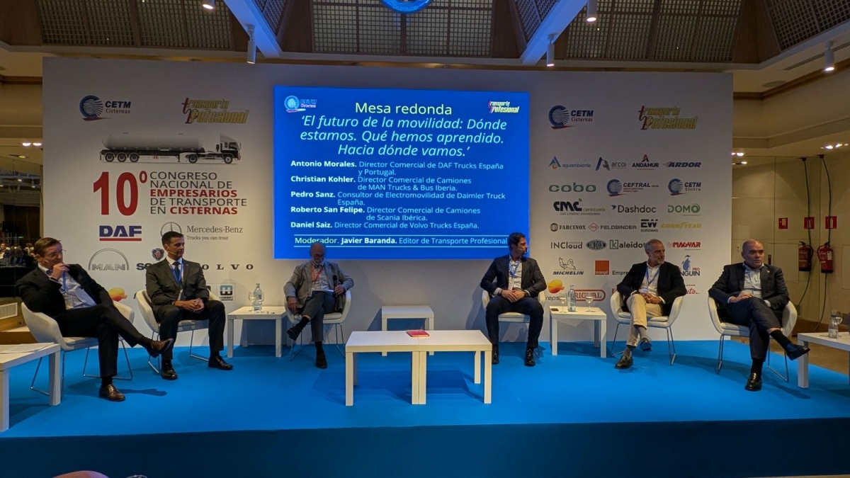 Mesa redonda sobre el futuro de la movilidad en el Congreso CETM Cisternas. - 