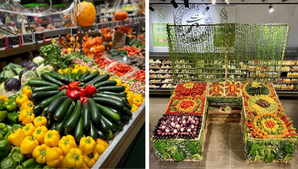 Los montajes pueden convertirse en verdaderas obras de arte visuales.