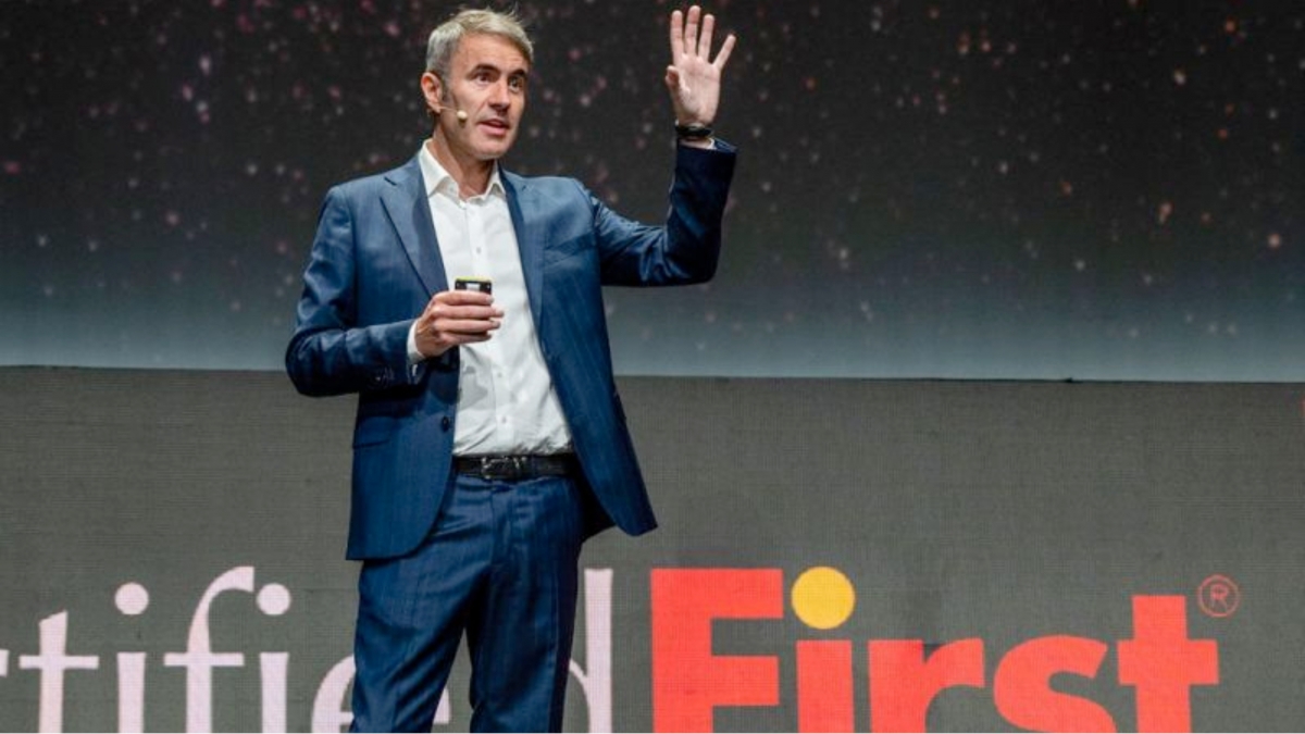 Jordi Ortega, en una de las últimas convenciones de CertifiedFirst. - 