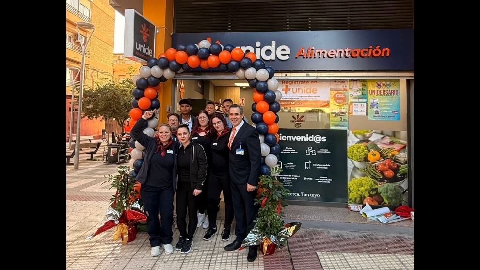 Unide entra en el mercado aragonés con un nuevo supermercado en Zuera (Zaragoza)