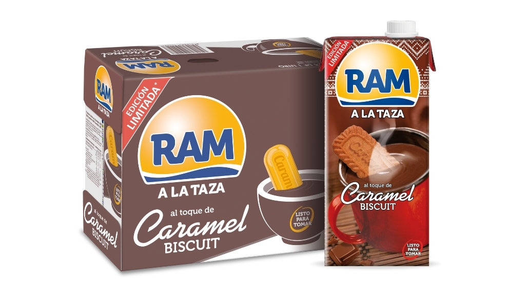 RAM lanza una nueva variedad para esta Navidad: Chocolate a la taza al toque de Caramel Biscuit