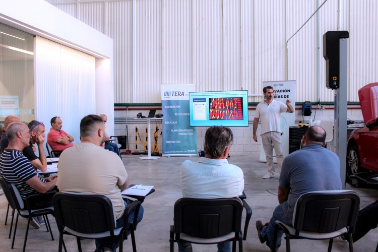 Tera Batteries amplía su oferta formativa dirigida al taller sobre vehículo eléctrico