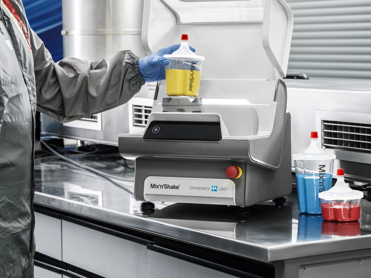 PPG Mix’n Shake, nueva tecnología de mezcla automatizada para talleres de carrocería 