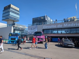 URVI, destacado protagonista del Gran Premio de España de Camiones 2025