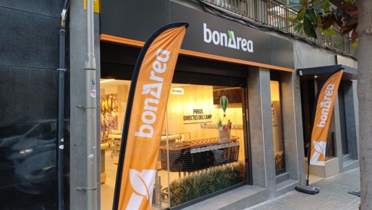 BonÀrea gana superficie comercial con el traslado de su tienda de la calle Providencia de Barcelona