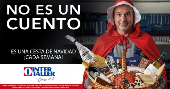 Intertaller recompensará cada 50 euros de gasto con un termo y la opción semanal de ganar una cesta de Navidad