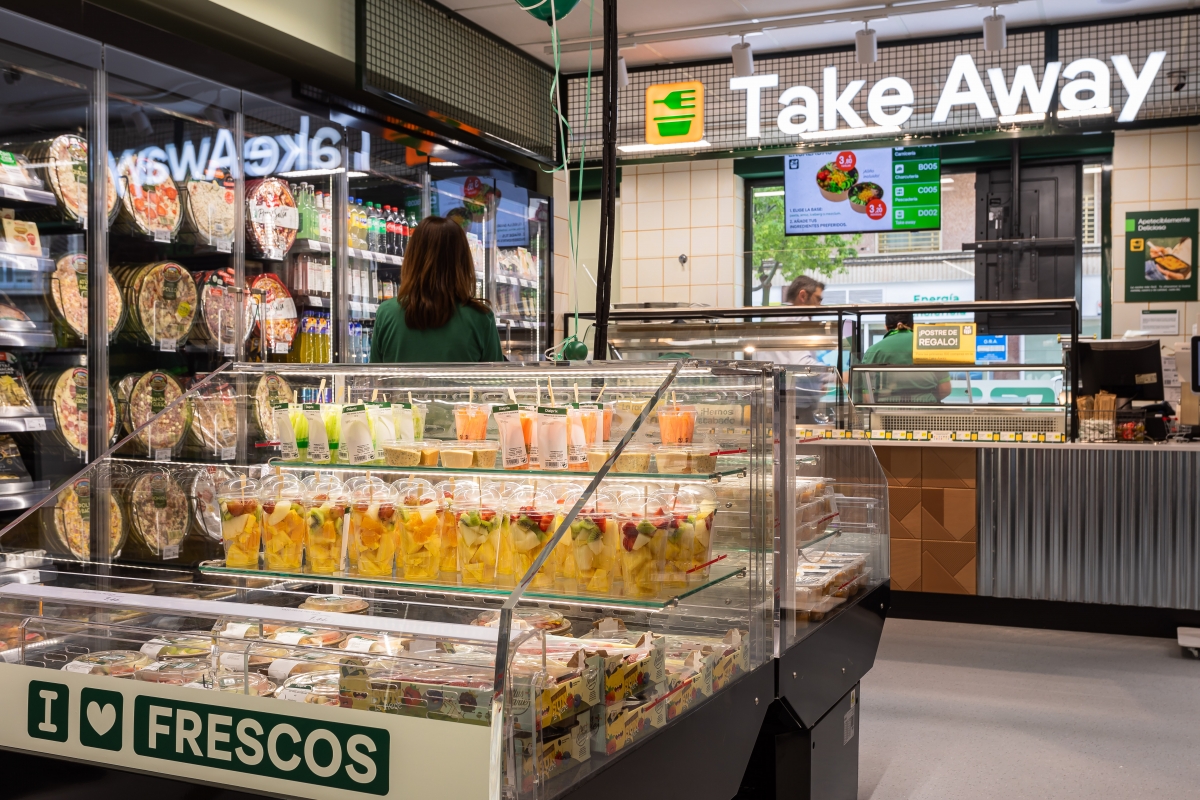 Sección de Take Away de Dialprix.