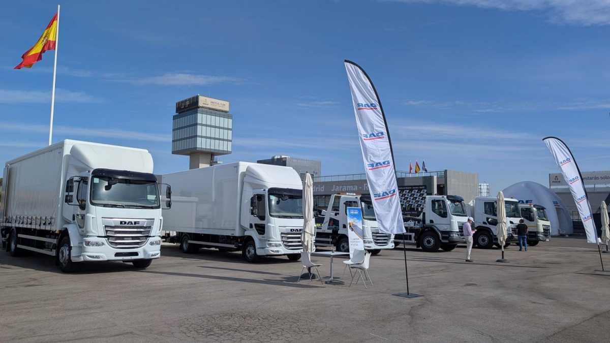 El evento de DAF ha servido para mostrar una amplia variedad de vehículos carrozados.