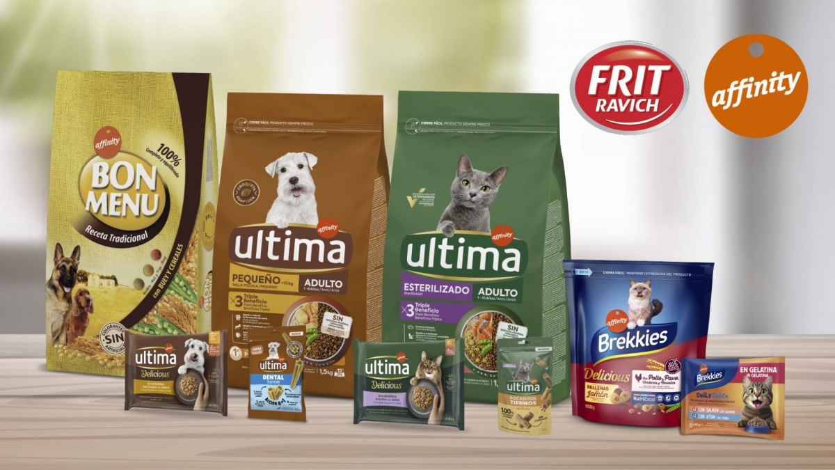 Frit Ravich distribuirá las marcas de Affinity Petcare en el canal Impulso