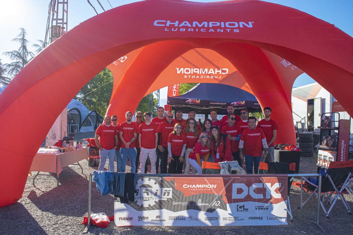 Champion Lubricantes lleva a clientes andaluces a disfrutar del Campeonato de España de Rallyes de Tierra