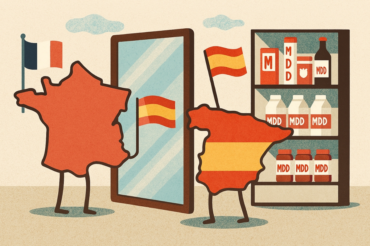 Francia frente al espejo de España: ¿seguirá la marca de distribución el mismo camino?