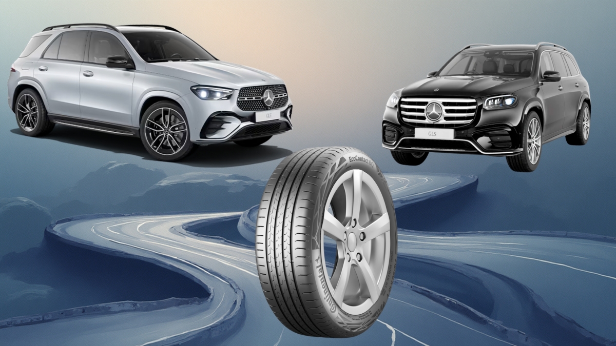 Continental equipará de fábrica a los Mercedes-Benz GLE y GLS con neumáticos EcoContact 6 Q