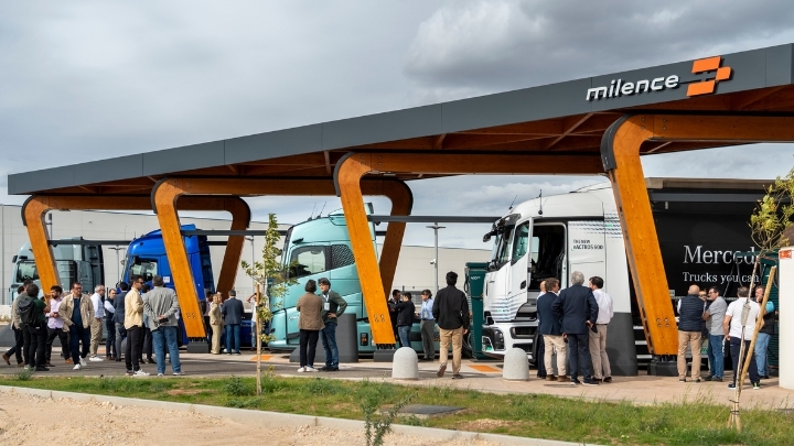 Milence lucha por convencer al transporte pesado español de que la electromovilidad es posible