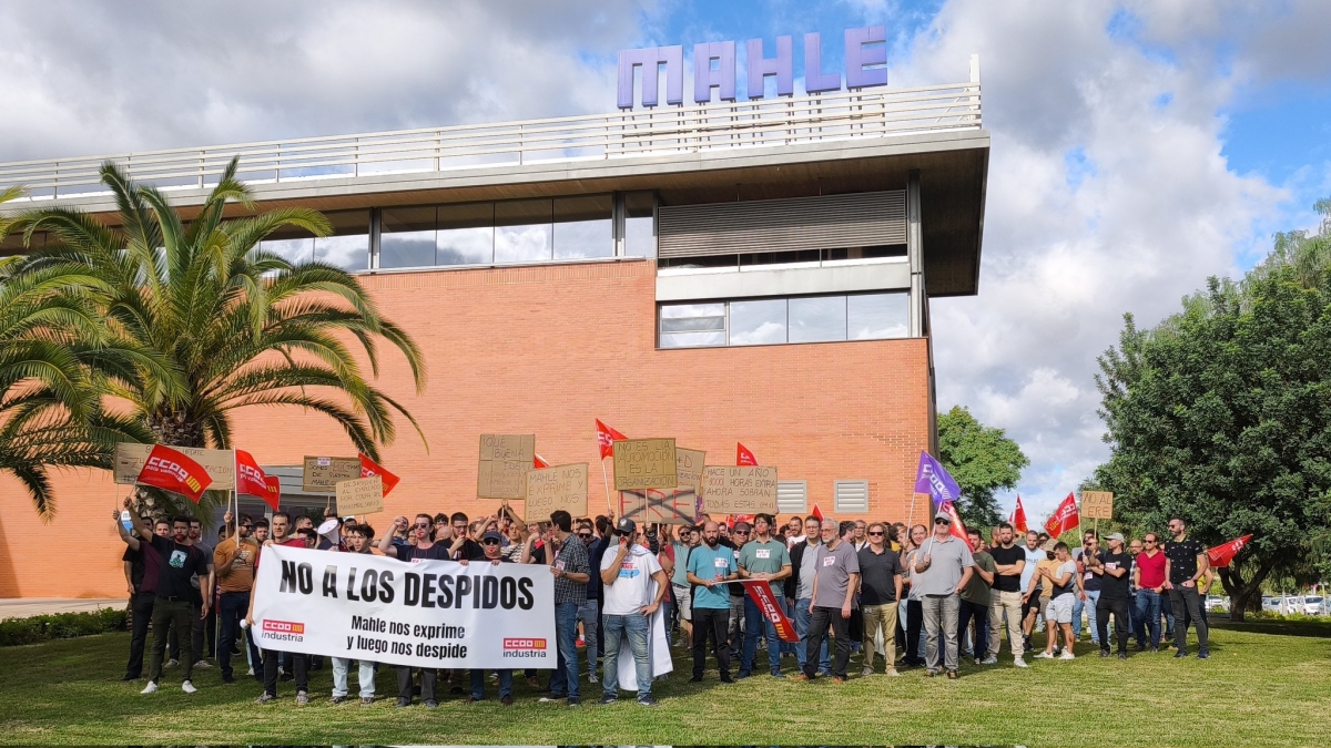 Motilla del Palancar se planta: seguimiento casi total en la huelga de Mahle contra el ERE que amenaza 550 empleos