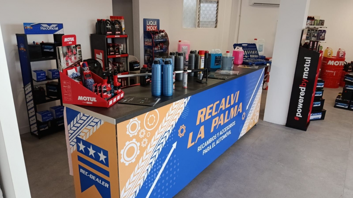 Detalle interior de las instalaciones canarias recién inauguradas.