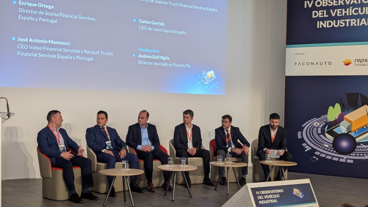 Mesa sobre la financiación del vehículo industrial cero emisiones.