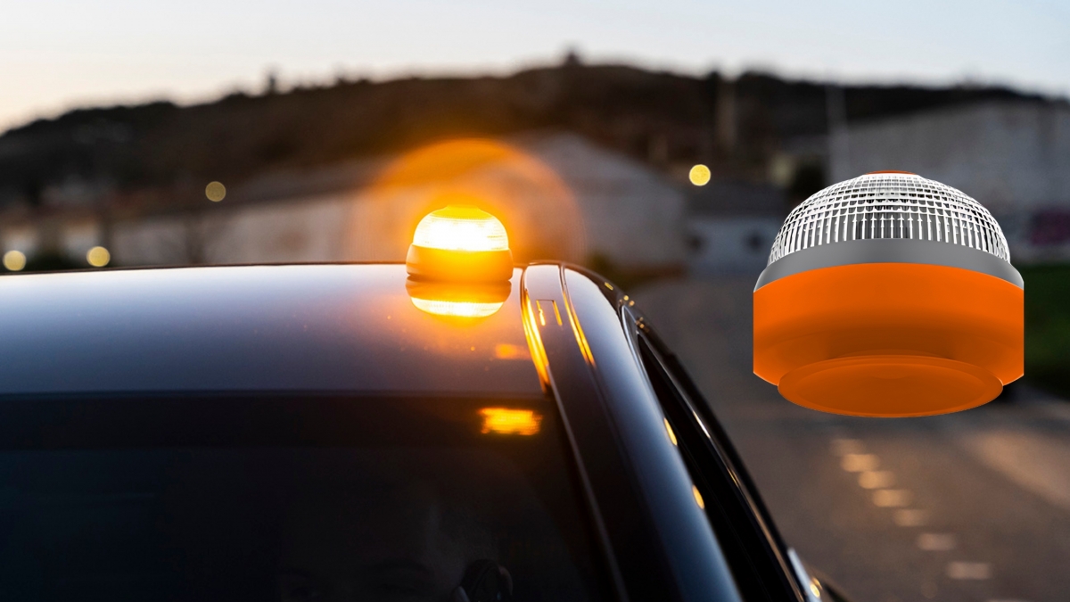 Hero Driver LED, la baliza V16 conectada que será obligatoria en todos los vehículos desde 2026