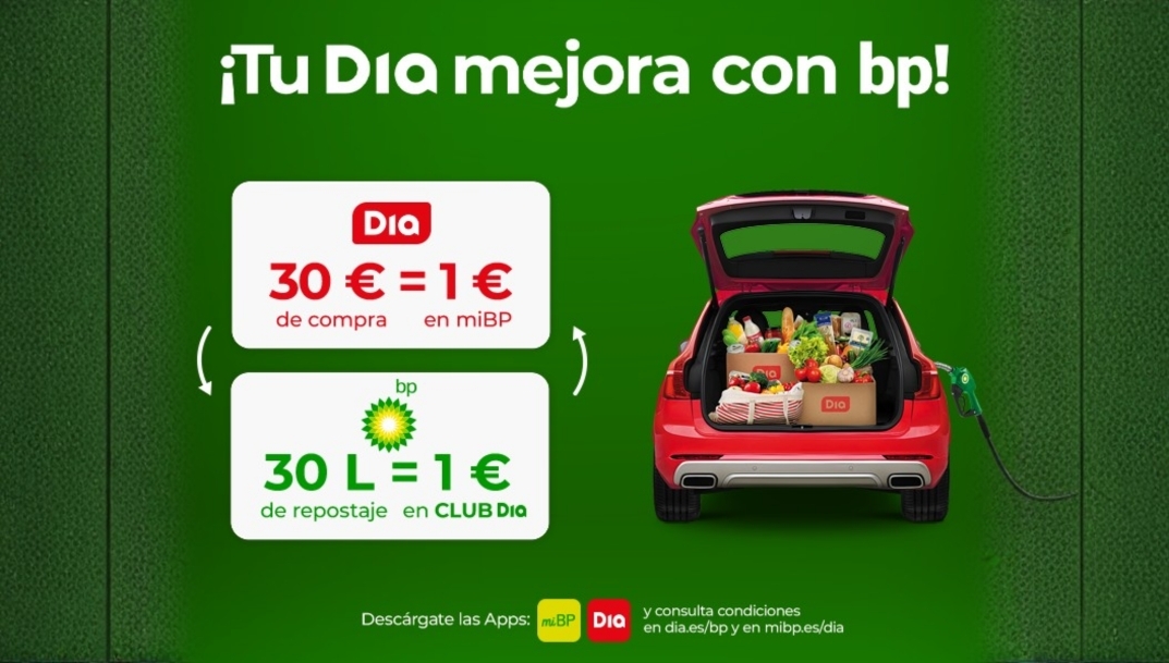 Dia acuerda con BP el lanzamiento de descuentos en estaciones de servicio y supermercados