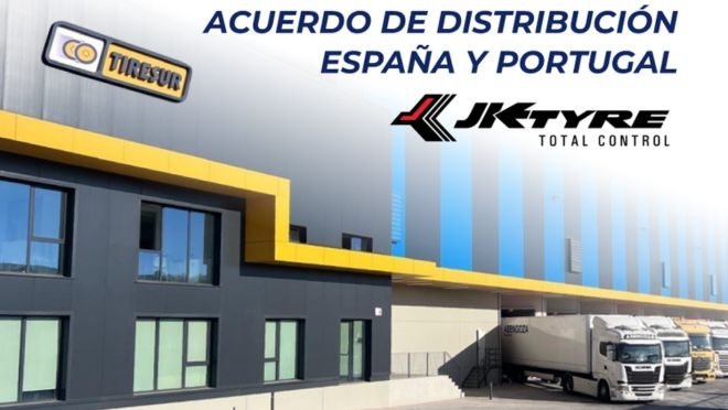 Tiresur distribuirá los neumáticos indios JK Tyres en España y Portugal