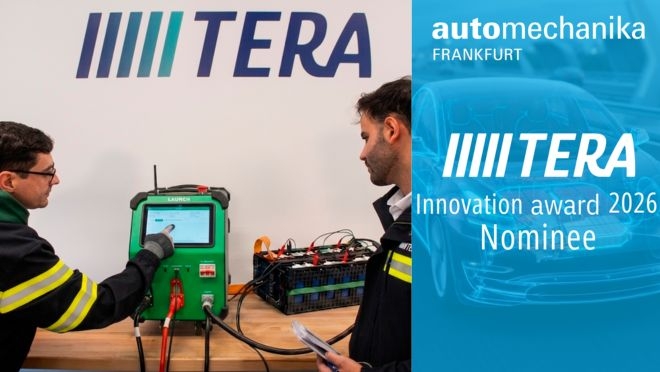 Tera Batteries, nominada a los Automechanika Frankfurt Innovation Awards 2026 por su taller inteligente para baterías