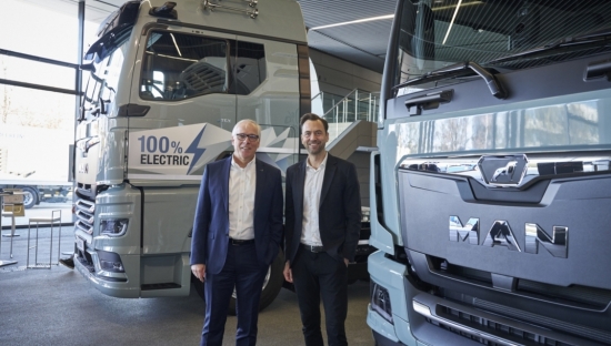 Volkswagen Group Logistics y MAN impulsan la electrificación del transporte de mercancías por carretera