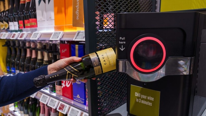 Enfriador de vinos bodega Waitrose
