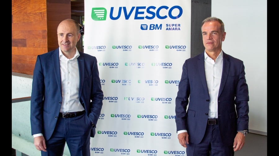 Ángel Jareño, CEO de Uvesco, y José Ramón Fernández de Barrena, presidente del grupo. - Grupo Uvesco.