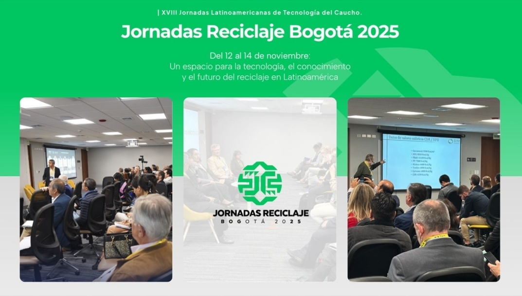 Recycla-Tallants Navarro (Grupo Soledad) y su filial presentan en Bogotá sus soluciones sobre el reciclaje de NFU