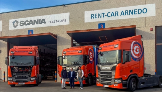 Scania ampliará la flota de Grupo Logístico Arnedo con 120 camiones