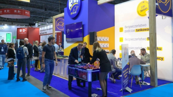 El stand de OnTurtle en la feria. - 