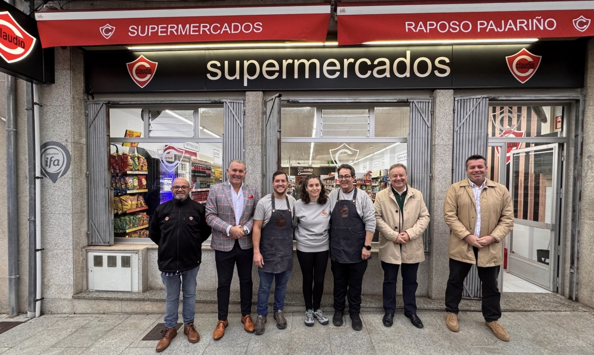 Gadisa Retail refuerza su red de franquicias Claudio con una nueva apertura en Ourense