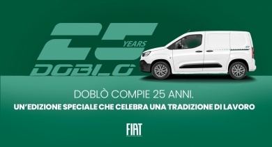 El Fiat Professional Doblò cumple 25 años