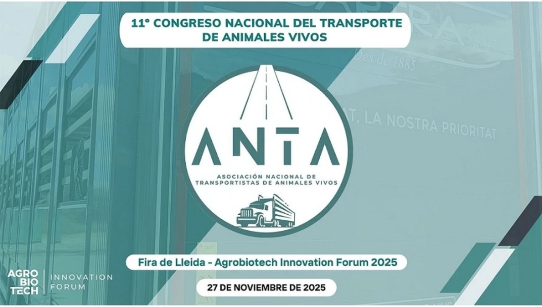 El 11º Congreso Nacional del Transporte de Animales Vivos (ANTA 2025) se celebrará en Lérida el 27 de noviembre