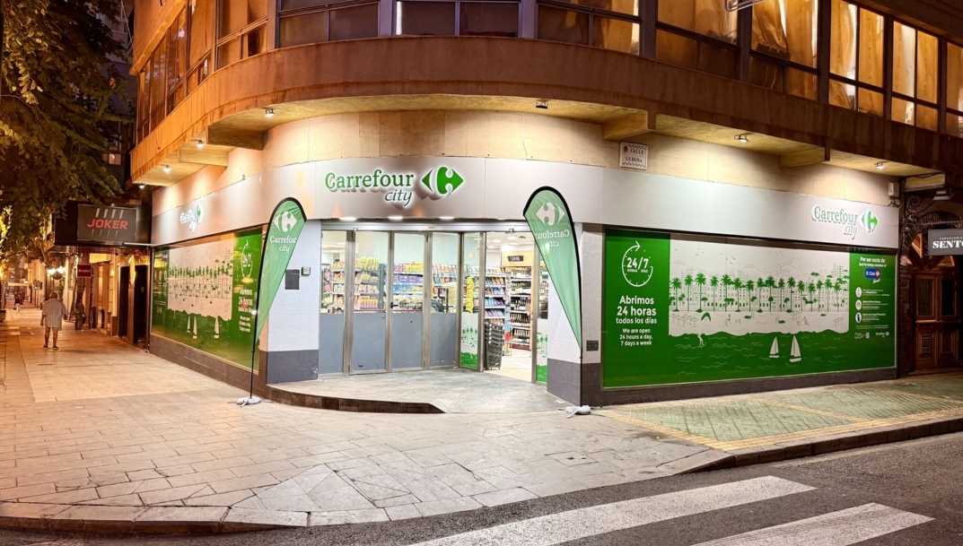 Carrefour estrena la primera tienda City 24 horas de Alicante
