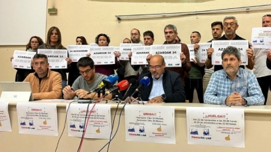 Los sindicatos navarros llaman a una huelga de transporte de 24 horas para desbloquear la negociación colectiva