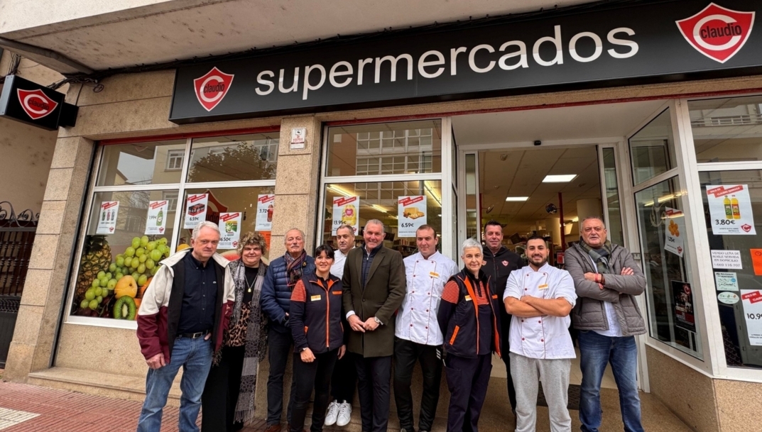 Gadisa Retail sigue creciendo con una nueva franquicia Claudio Express en Quiroga (Lugo)