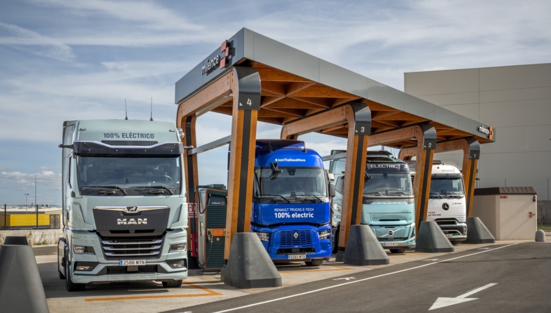 Estación de recarga de Milence. - 