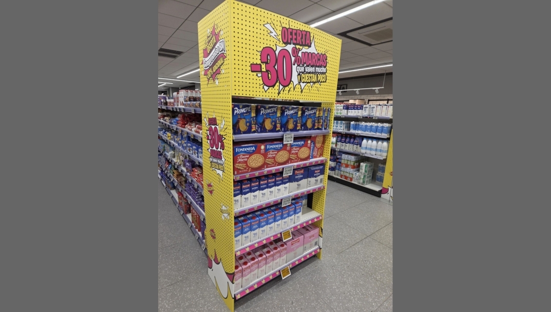 Esta cabecera promocional de BM Supermercados está dando que hablar