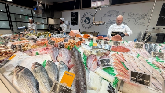 Marisco y pescado, menos ventas en Navidad debido a los mayores precios