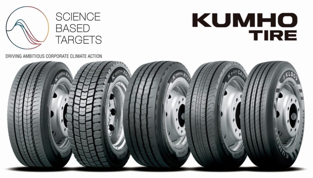 Kumho Tire recibe la aprobación de SBTi para sus objetivos de reducción de emisiones