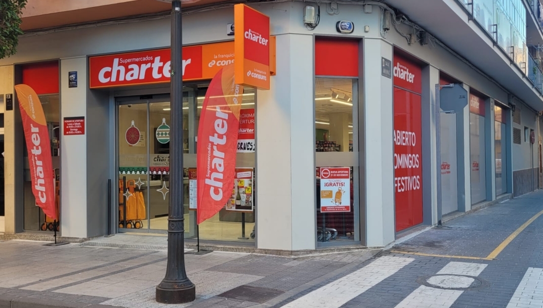 Charter crece en Murcia con un nuevo supermercado en Alcantarilla