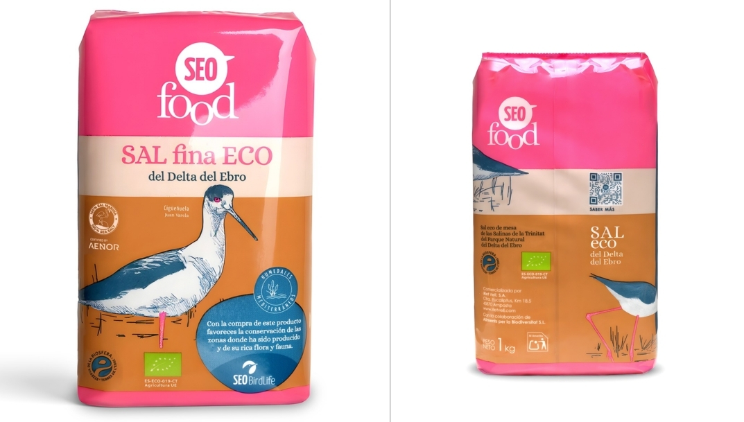 SEO/BirdLife presenta la nueva Sal fina ecológica SEOFood