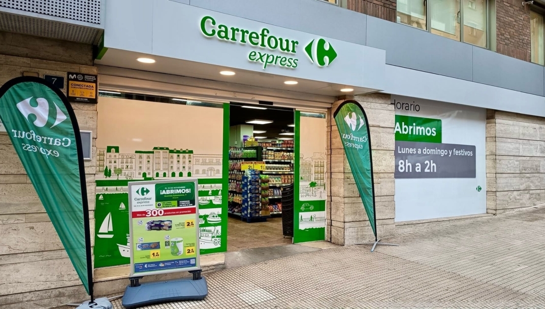 Carrefour avanza con su enseña Express en Alicante