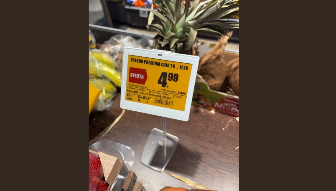 Unide avanza en su modernización: se alía con Hanshow para incorporar etiquetas electrónicas en sus tiendas