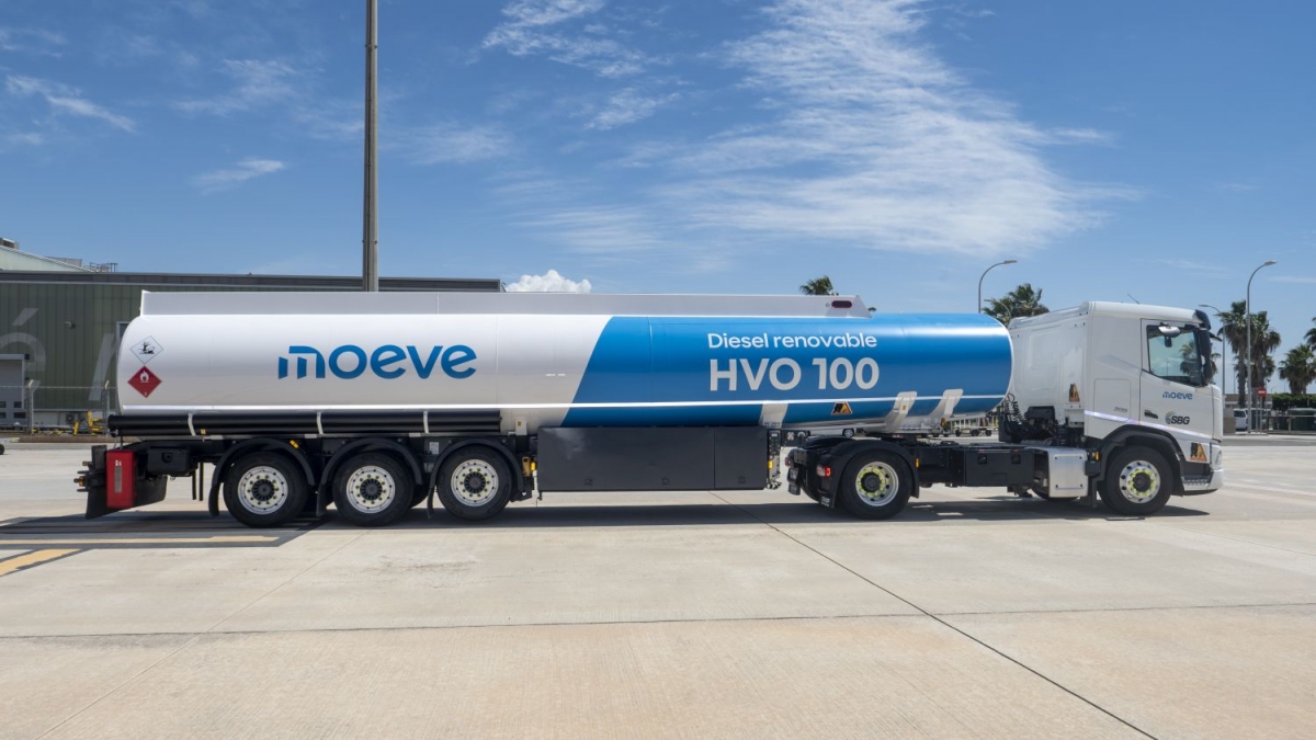 Moeve apuesta por el diésel renovable HVO 100 como alternativa real y escalable.