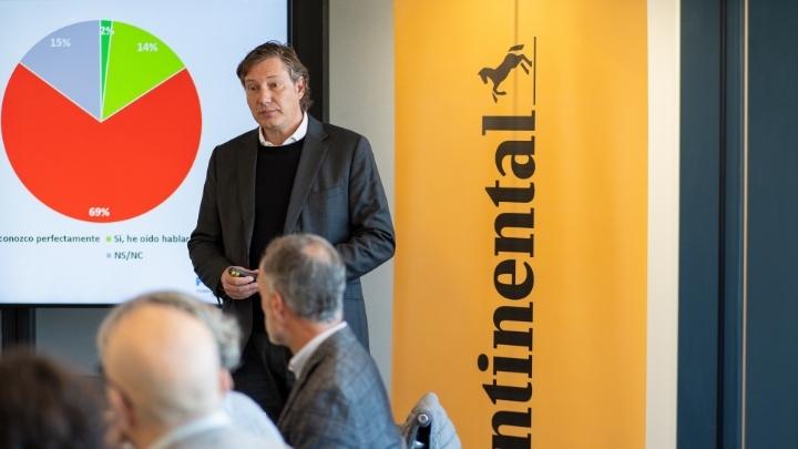 Antonio Sangüesa, responsable de Soluciones y Servicios a Flotas de Continental.