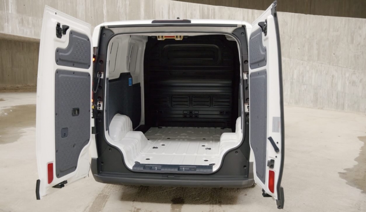 Dos palets, en forma de T, admite la PV5.