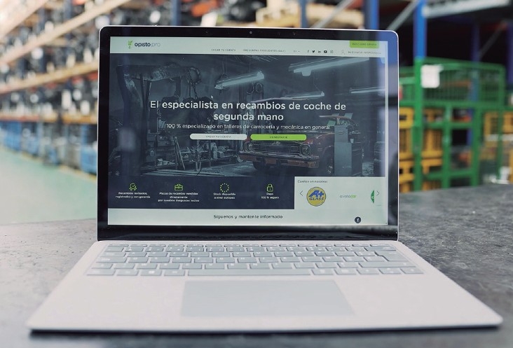 La herramienta permite maximizar la eficiencia para el taller en la búsqueda de recambios de segunda mano.