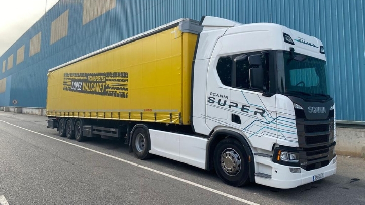 Transportes López Vialcanet obtiene en dos meses 25.000 euros con los Certificados de Ahorro Energéticos