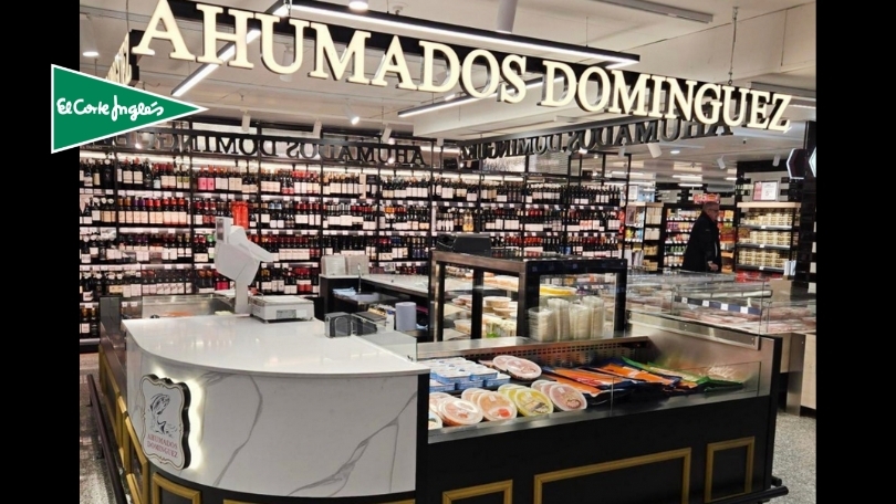 Ahumados Domínguez inaugura en El Corte Inglés de Plaza de Cataluña su tienda número once